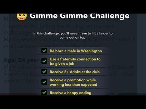 bitlife fraternities|How to Complete the Gimme Gimme Challenge in BitLife.